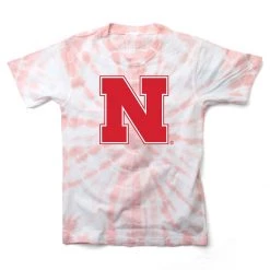 Wes And Willy Kids' Nebraska Cornhuskers Tie Dye T-Shirt Pink 5 Wes And Willy Kids' Nebraska Cornhuskers Tie Dye T-Shirt Pink -Wes and Willy Sales Store unnamed file 175