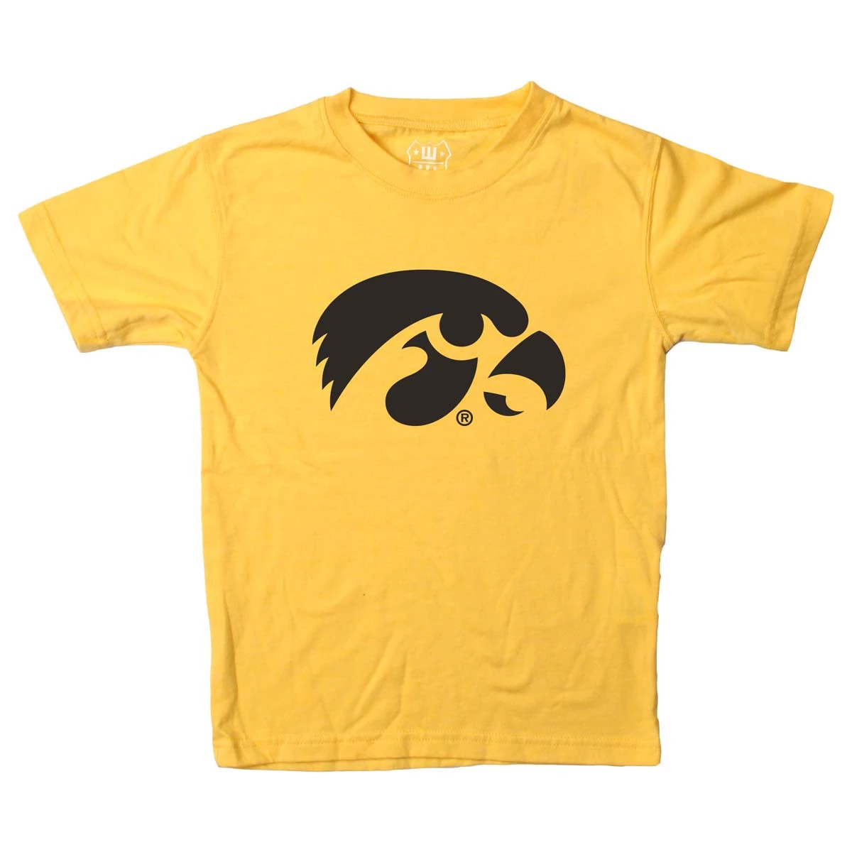 Wes And Willy Kids' Iowa Hawkeyes Logo T-Shirt Gold 3 Wes And Willy Kids' Iowa Hawkeyes Logo T-Shirt Gold
