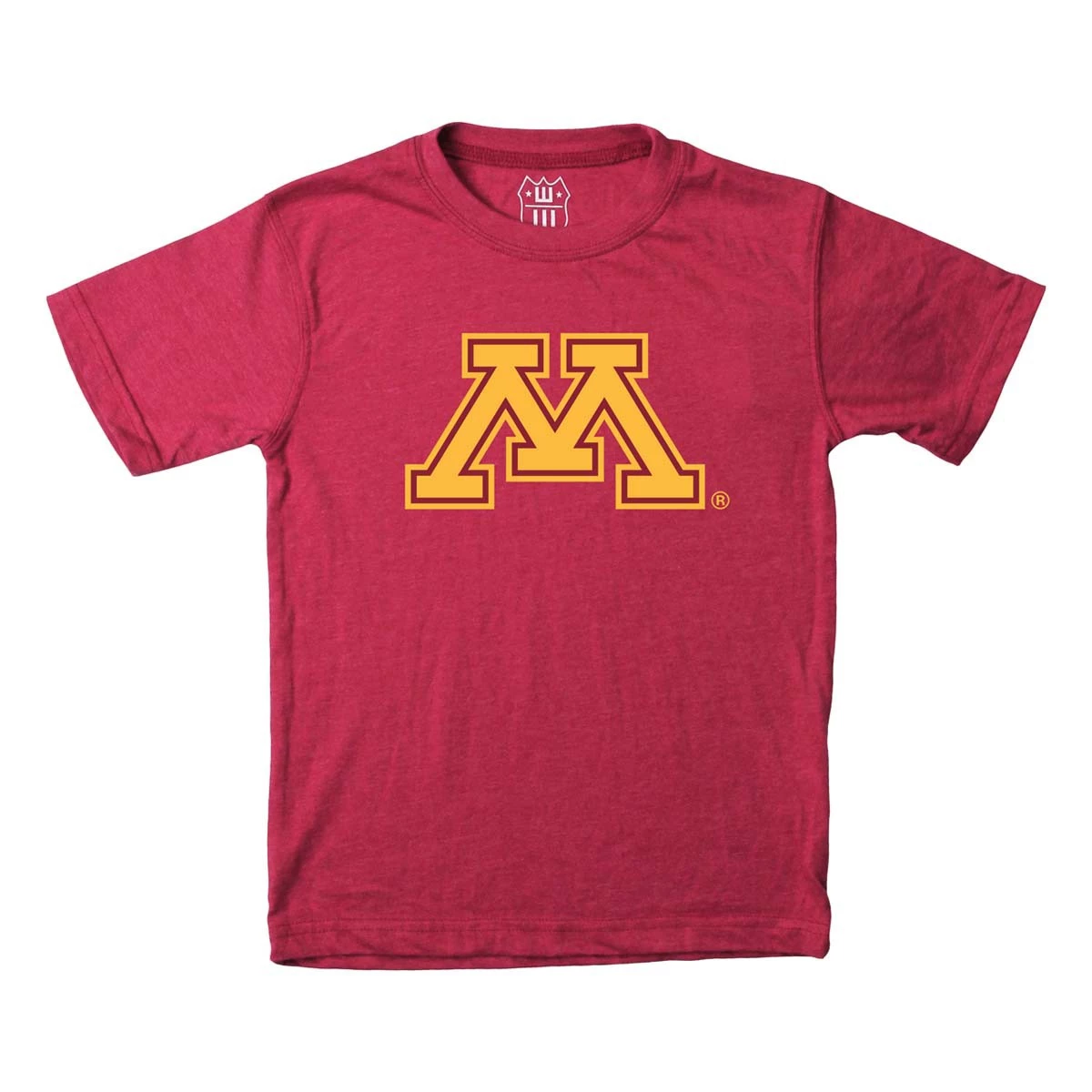 Wes And Willy Kids' Minnesota Golden Gophers Basic Logo T-Shirt 3 Wes And Willy Kids' Minnesota Golden Gophers Basic Logo T-Shirt