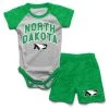 Wes And Willy Infant North Dakota Fighting Hawks Hiro Onesie/Short Set Green 2 Wes And Willy Infant North Dakota Fighting Hawks Hiro Onesie/Short Set Green -Wes and Willy Sales Store unnamed file 225