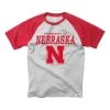 Wes And Willy Kids' Nebraska Cornhuskers Raglan Simba T-Shirt Cherry 1 Wes And Willy Kids' Nebraska Cornhuskers Raglan Simba T-Shirt Cherry -Wes and Willy Sales Store unnamed file 229