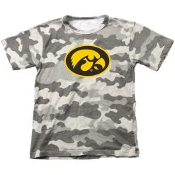 Wes And Willy Kids' Iowa Hawkeyes Camo T-Shirt Black -Wes and Willy Sales Store unnamed file 256