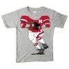 Wes And Willy Toddler Nebraska Cornhuskers Football Player T-Shirt Grey Heather -Wes and Willy Sales Store unnamed file 269