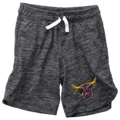 Wes And Willy Kids' Minnesota State Mavericks Zeus Short Black Heather