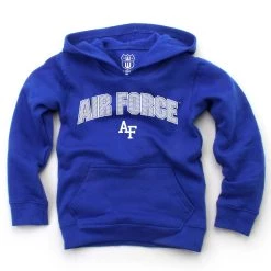Wes And Willy Kids' Air Force Academy Kristoff Hoodie Royal