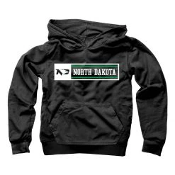 Wes And Willy Kids' North Dakota Fighting Hawks Mufasa Hoodie Black -Wes and Willy Sales Store unnamed file 278