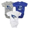 Wes And Willy Infant Creighton Bluejays Hopper Onesie 3pk Multi -Wes and Willy Sales Store unnamed file 284