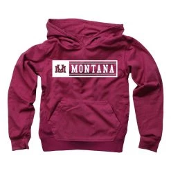 Wes And Willy Kids' Montana Grizzlies Mufasa Hoodie Maroon -Wes and Willy Sales Store unnamed file 301