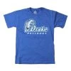 Wes And Willy Kids' Drake Bulldogs Basic Logo T-Shirt Royal