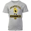 Wes And Willy Kids' Iowa Hawkeyes Grapler T-Shirt Grey Heather -Wes and Willy Sales Store unnamed file 343