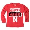 Wes And Willy Toddler Nebraska Cornhuskers Gamer Long Sleeve Shirt Red -Wes and Willy Sales Store unnamed file 356