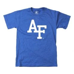 Wes And Willy Toddler Air Force Falcons Basic Logo T-Shirt Royal