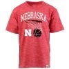 Wes And Willy Kids' Nebraska Cornhuskers Wilt T-Shirt Red -Wes and Willy Sales Store unnamed file 383