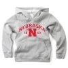 Wes And Willy Kids' Nebraska Cornhuskers Frost Hoodie Grey Heather 2 Wes And Willy Kids' Nebraska Cornhuskers Frost Hoodie Grey Heather -Wes and Willy Sales Store unnamed file 39