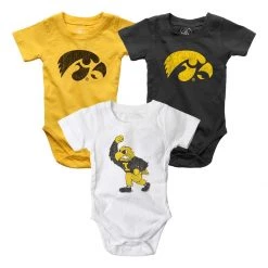 Wes And Willy Infant Iowa Hawkeyes Hopper Onesie 3pk Not Available -Wes and Willy Sales Store unnamed file 4