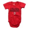 Wes And Willy Infant Wisconsin Badgers Rafiki Onesie Cherry -Wes and Willy Sales Store unnamed file 401