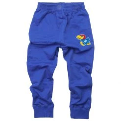 Wes And Willy Kids' Kansas Jayhawks Timon Jogger Pants Royal
