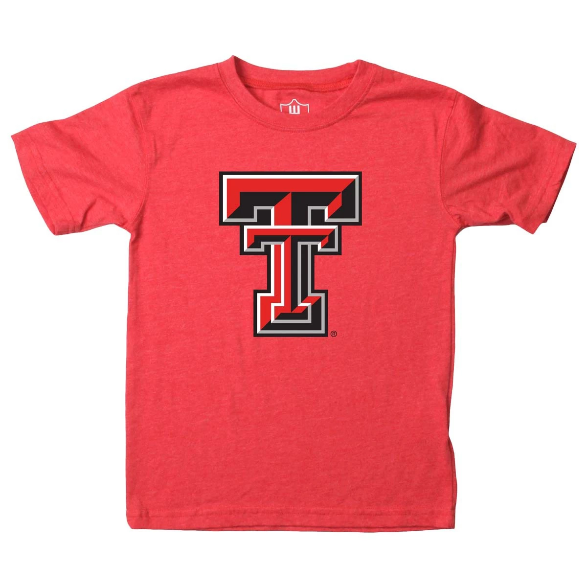 Wes And Willy Kids' Texas Tech Red Raiders Basic Logo T-Shirt Maroon 4 Wes And Willy Kids' Texas Tech Red Raiders Basic Logo T-Shirt Maroon - Image 2