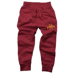 Wes And Willy Kids' Iowa State Cyclones Timon Jogger Pants Cardinal