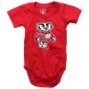 Wes And Willy Infant Wisconsin Badgers Rafiki Badger Logo Onesie Red -Wes and Willy Sales Store unnamed file 488