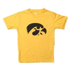 Wes And Willy Toddler Iowa Hawkeyes Basic Logo T-Shirt Gold -Wes and Willy Sales Store unnamed file 52