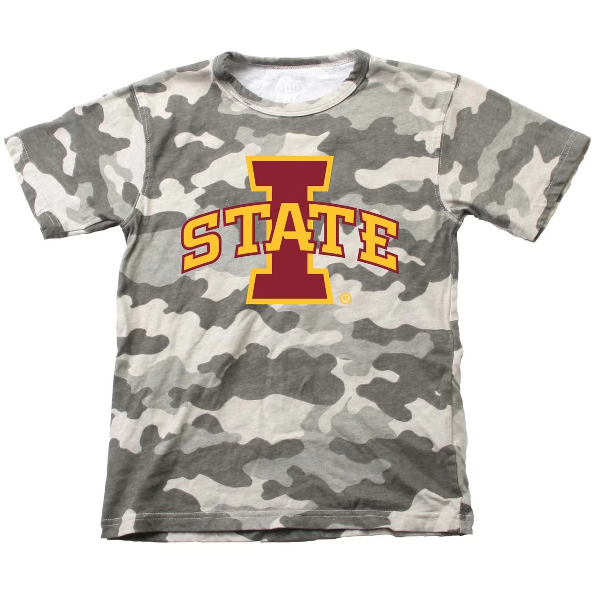 Wes And Willy Kids' Iowa State Cyclones Camo T-Shirt Black 4 Wes And Willy Kids' Iowa State Cyclones Camo T-Shirt Black - Image 2