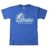 Wes And Willy Infant Drake Bulldogs Basic Logo T-Shirt Royal
