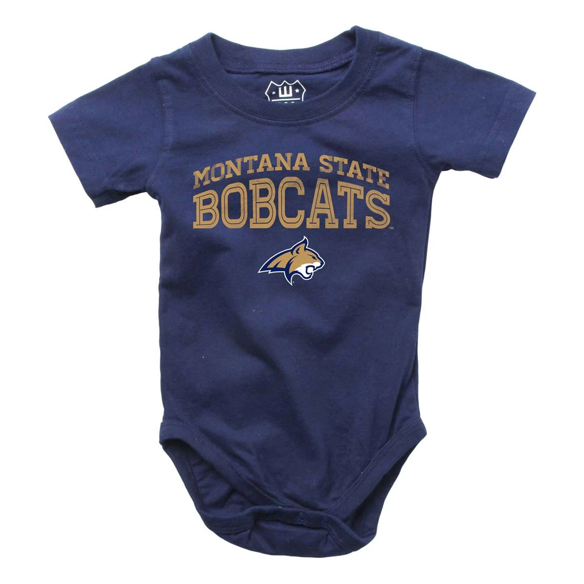 Wes And Willy Infant Montana State Bobcats Zazu Onesie Midnight 3 Wes And Willy Infant Montana State Bobcats Zazu Onesie Midnight