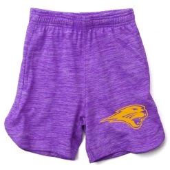 Wes And Willy Kids' Northern Iowa Panthers Zeus Short Purple Heather -Wes and Willy Sales Store unnamed file 616