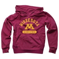 Wes And Willy Kids' Minnesota Golden Gophers Sal Hoodie Maroon -Wes and Willy Sales Store unnamed file 716