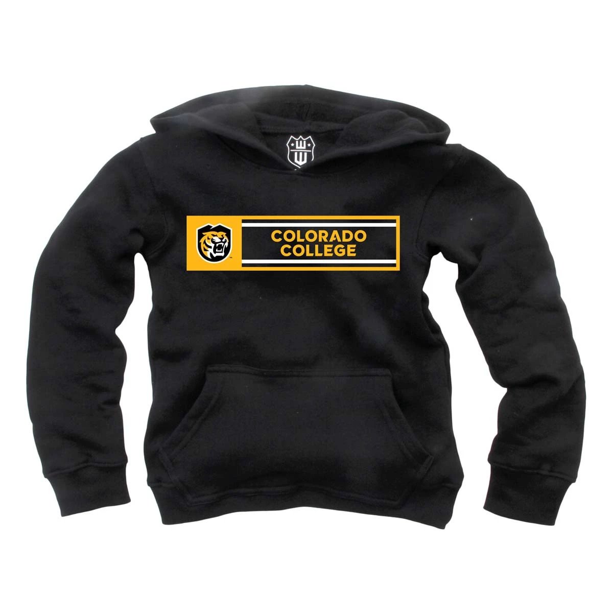 Wes And Willy Kids' Colorado College Tigers Mufasa Hoodie Black 3 Wes And Willy Kids' Colorado College Tigers Mufasa Hoodie Black