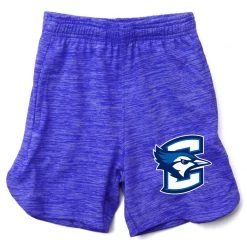 Wes And Willy Kids' Creighton Bluejays Zeus Short Blue Heather