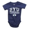 Wes And Willy Infant BYU Cougars Zazu Onesie Midnight